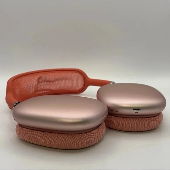 Apple Over-Ear Headphones - Pink and Orange